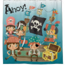 Buscar piratas cortinas de baño Para niños