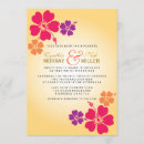 Buscar luau hawaiano invitaciones Hibiscos