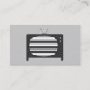 Buscar tv tarjetas de visita Retro