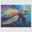Buscar tortuga papel de seda Océano