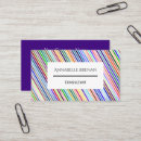 Buscar dinámico tarjetas de visita Colorido