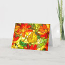 Buscar rojo manchado tarjetas Flor
