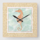 Buscar caballo mar de relojes de pared Vida marina