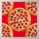 Buscar rebanada de pizza posters Italiano