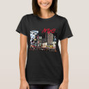 Buscar luces de la ciudad camisetas Para ella