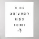 Buscar cócteles posters Minimalista