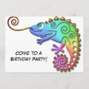 Buscar chameleon invitaciones Animales
