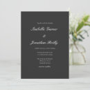Buscar sofisticado boda invitaciones Minimalista