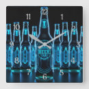 Buscar cerveza relojes de pared Neón