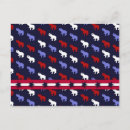 Buscar elefante republicano postales Americano