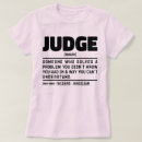 Buscar juez camisetas Legal