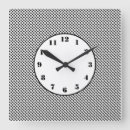 Buscar estilo los años 50 de relojes de pared Negro