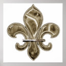 Buscar fleur de lis posters Oro
