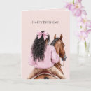 Buscar caballo negro tarjetas Para ella