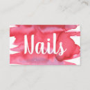 Buscar nail technician tarjetas de visita Bonito