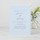 Buscar color azul claro invitaciones Minimalista moderno