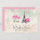 Buscar vintage francia invitaciones Torre de eiffel