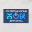 Buscar electrodomésticos tarjetas de visita Ingeniero eléctrico