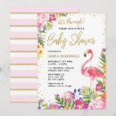 Buscar flamingo invitaciones Floral