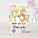 Buscar cinco años tarjetas Elegante