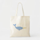 Buscar narwhal lindo bolsos Azul