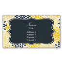 Buscar vector floral tarjetas de visita Patrón