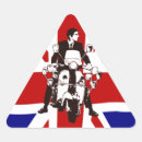 Buscar retro scooter pegatinas Chico de la moto