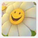 Buscar flor sonriente pegatinas Girasol