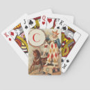 Buscar payaso circo de barajas de cartas Vintage