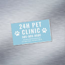 Buscar clínica veterinaria tarjetas de visita General y unisex