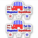 Buscar republicana pegatinas Americano