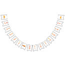 Buscar elegante del cumpleaños banderines General y unisex