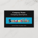 Buscar smoothies tarjetas de visita General y unisex