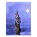 Buscar iluminado por la luna posters Noche