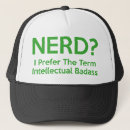Buscar nerd camionero gorras Divertido