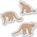 Buscar cougar pegatinas Animales