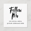 Buscar facebook tarjetas de visita Minimalista