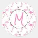 Buscar flamingo pegatinas Monograma