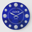Buscar bling relojes de pared Azul