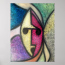 Buscar máscara africana posters Tribal