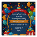 Buscar feliz cumpleaños posters Para niños