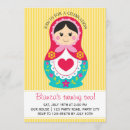 Buscar matryoshka invitaciones Muñeca rusa