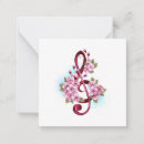 Buscar musical tarjetas nota Rosa