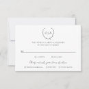 Buscar corona tarjetas rsvp Monograma