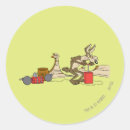 Buscar el coyote pegatinas Correcaminos y coyote