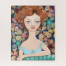 Buscar de mujeres puzzles Flores