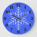 Buscar copo nieve de relojes de pared Invierno