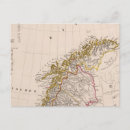 Buscar mapa de suecia postales Mano