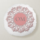 Buscar mandala rosada cojines Elegante