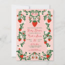 Buscar bebé fresa invitaciones baby shower Lindo